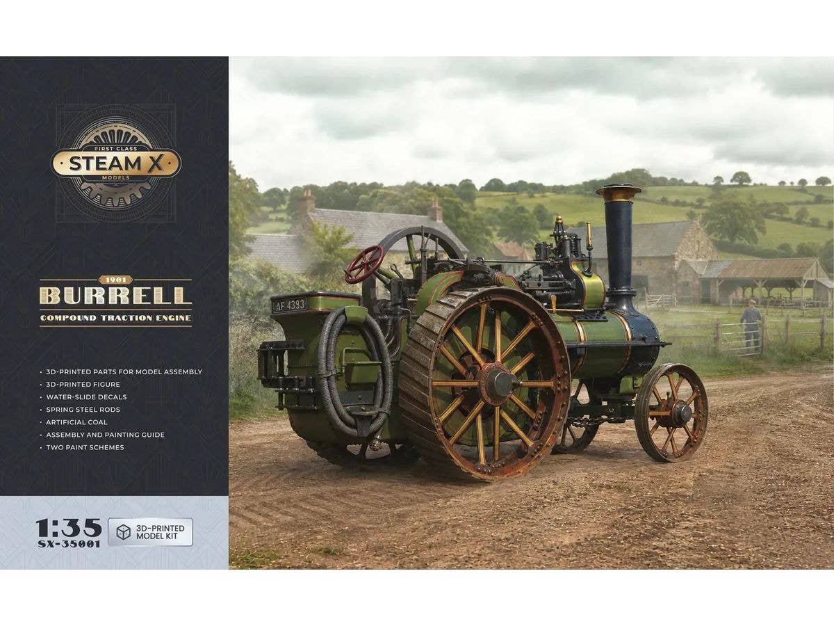 1901 Burrell Compound Traction Engine
