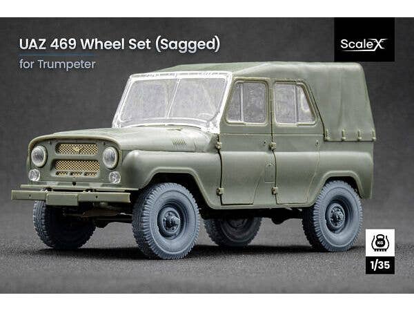 UAZ 469 Sagged wheel set