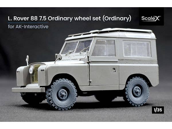 L. Rover 88 7.5 big Ordinary wheel set for AK Interactive