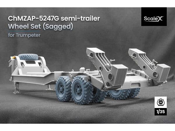 ChMZAP-5247G semi trailer Sagged wheel set