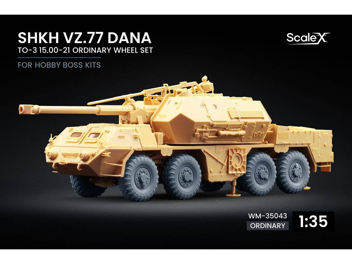 ShKH vz.77 DANA TO-3 Ordinary Wheel Set for HobbyBoss
