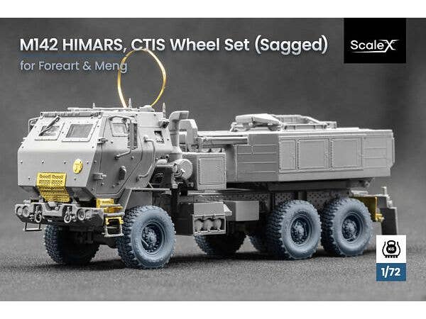 Himars CTIS Sagged wheel set
