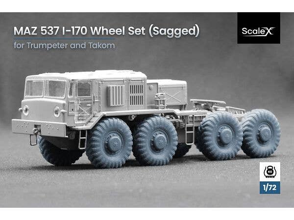 MAZ 537 I-170 Sagged wheel set