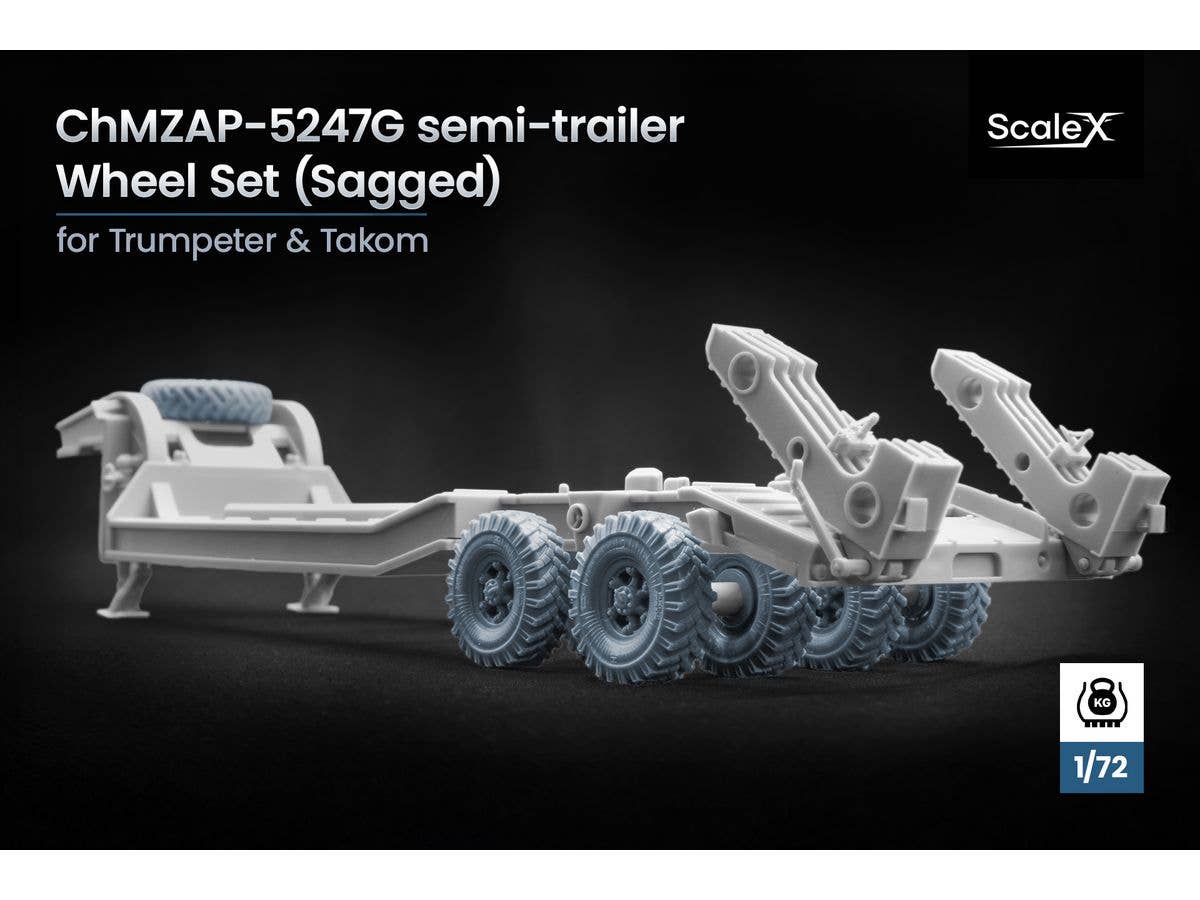 ChMZAP-5247G semi trailer Sagged wheel set