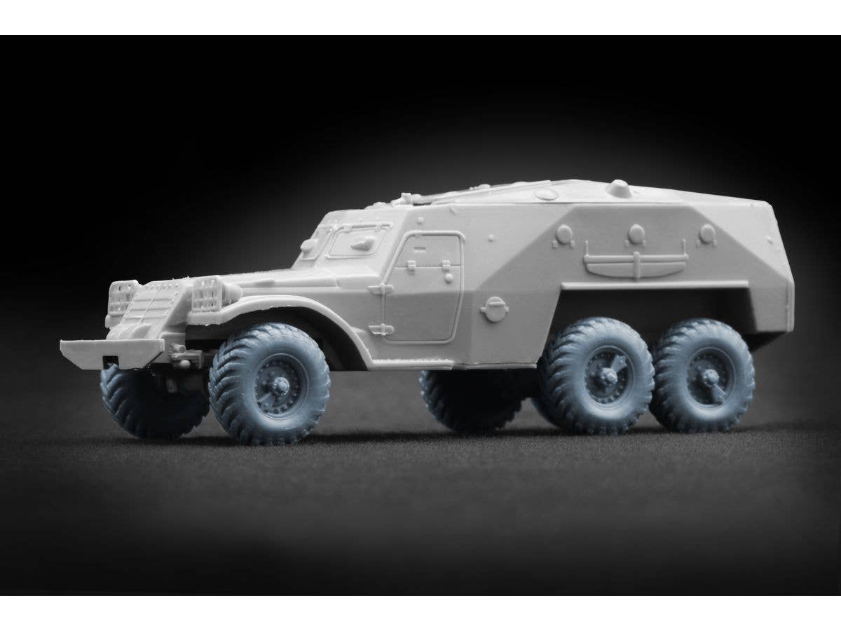 BTR-152 Sagged wheel set