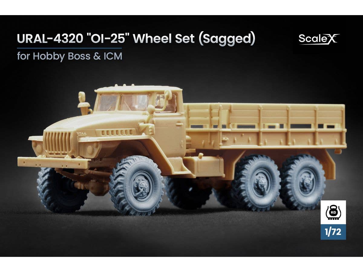 URAL-4320 ''OI-25'' Sagged wheel set