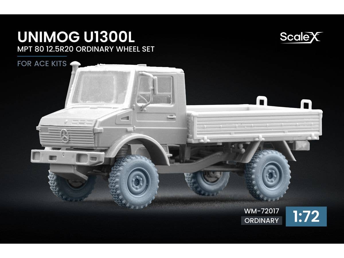 Unimog U1300L MPT 80 Ordinary wheel set