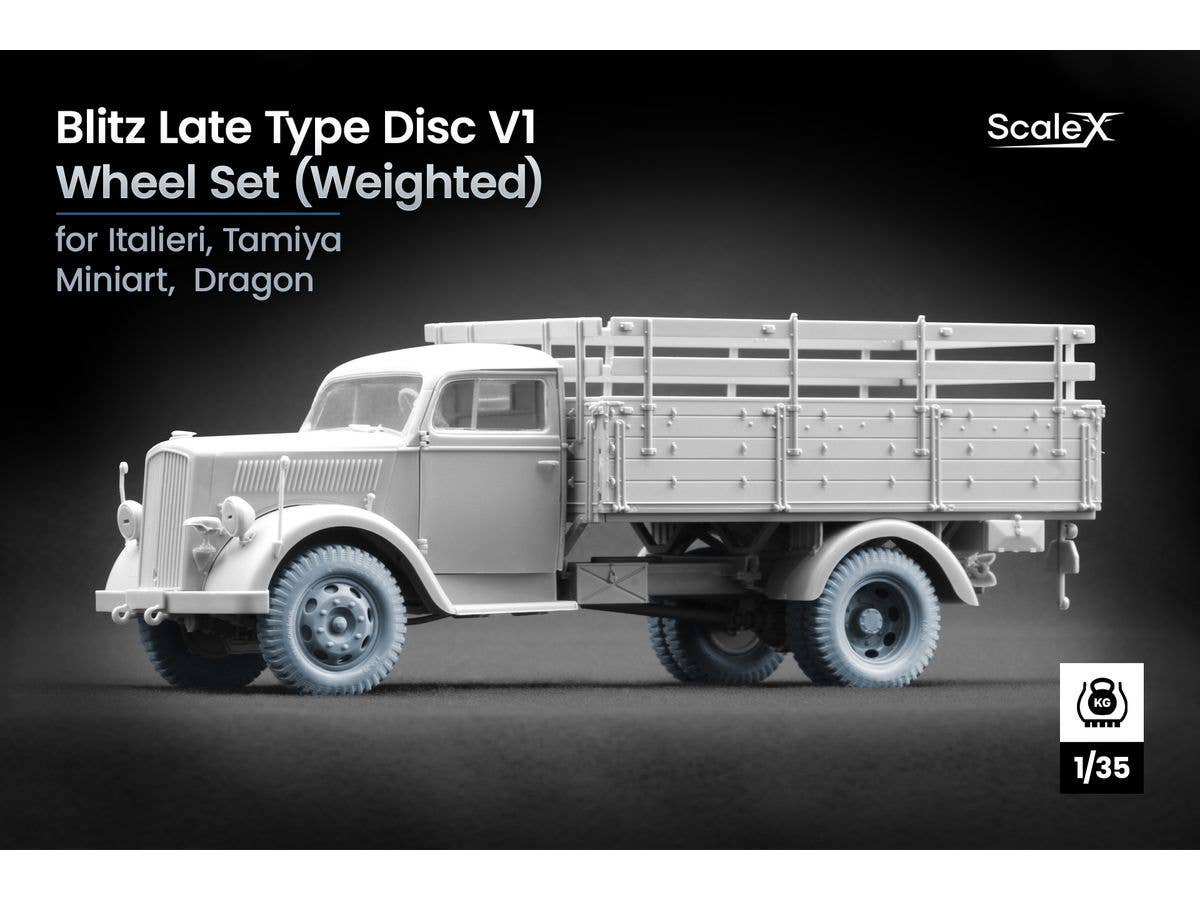 Blitz Late Type Disc V1 Weighted wheel set