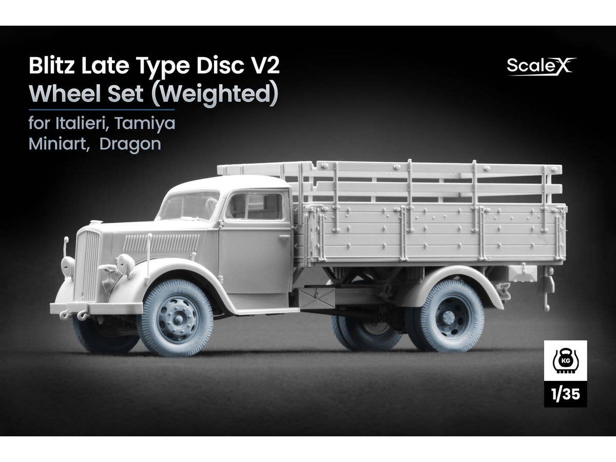 Blitz Late Type Disc V2 Weighted wheel set