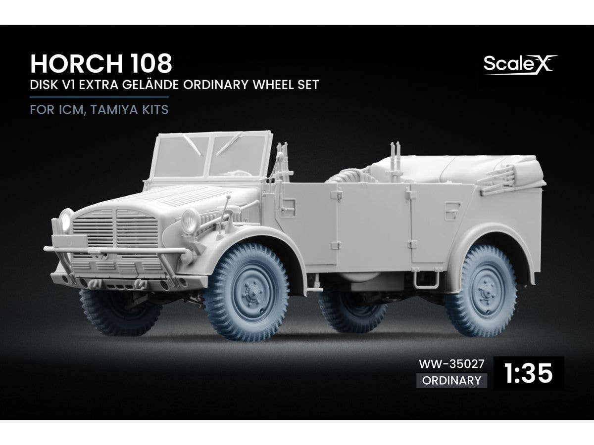 Horch 108 Disk v1 Extra Gelande Ordinary wheel set