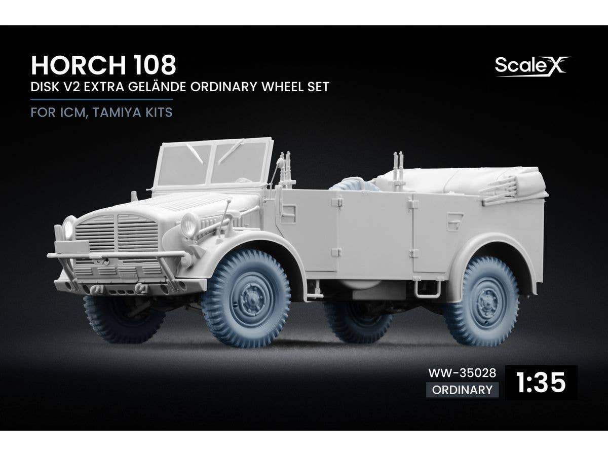 Horch 108 Disk v2 Extra Gelande Ordinary wheel set