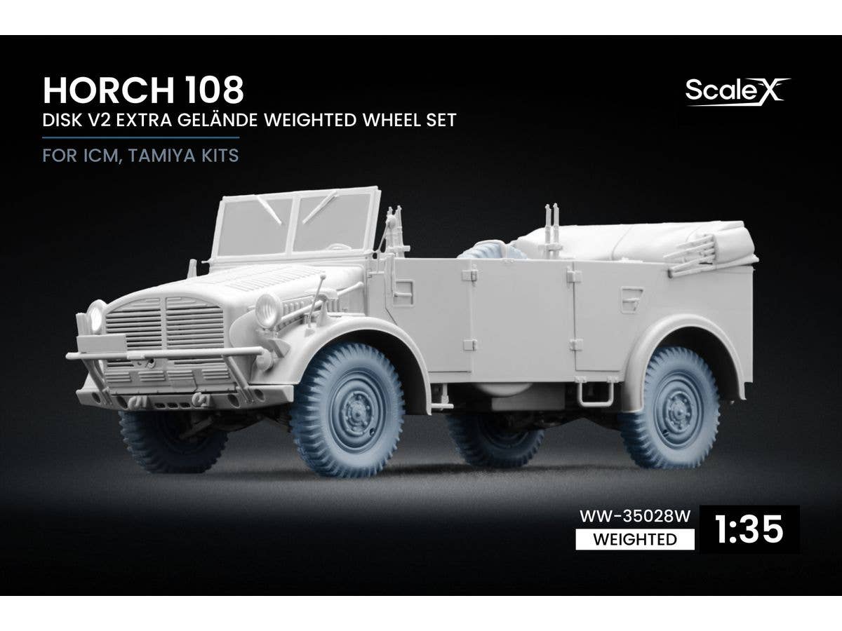 Horch 108 Disk v2 Extra Gelande Weighted wheel set