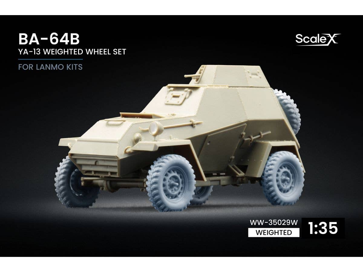 BA-64B YA-13 Weighted wheel set