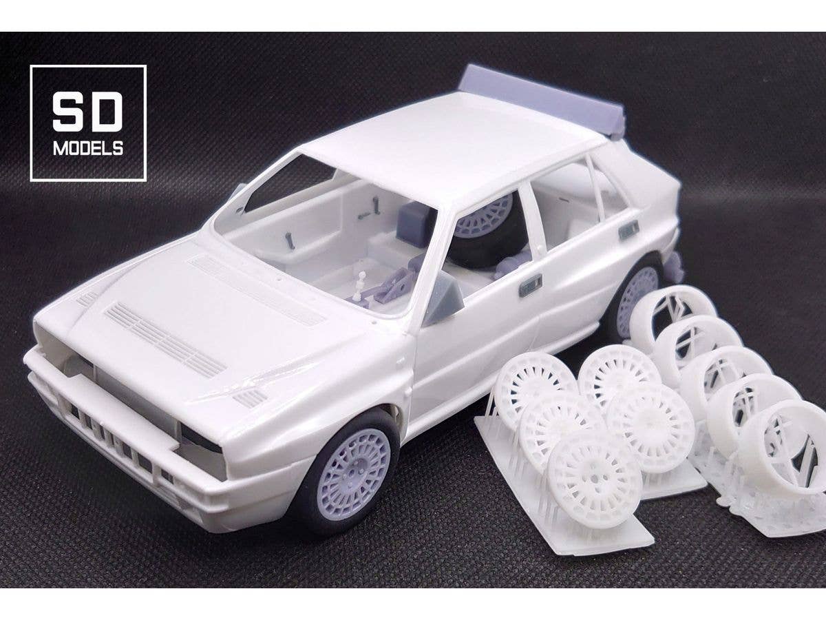 Super Delta [Tarmac] Additional Parts, Hasegawa Compatible, 3D Printed