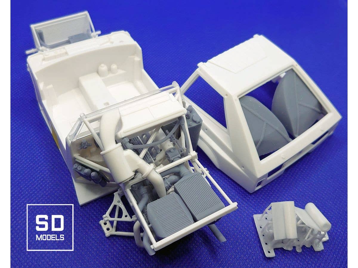 Lancia Delta S4 Additional Parts, BEEMAX Compatible, 3D Printed