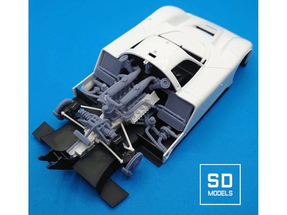 Nissan R89C (1989 Le Mans) Additional Parts, Compatible with Tamiya, 3D-Printed