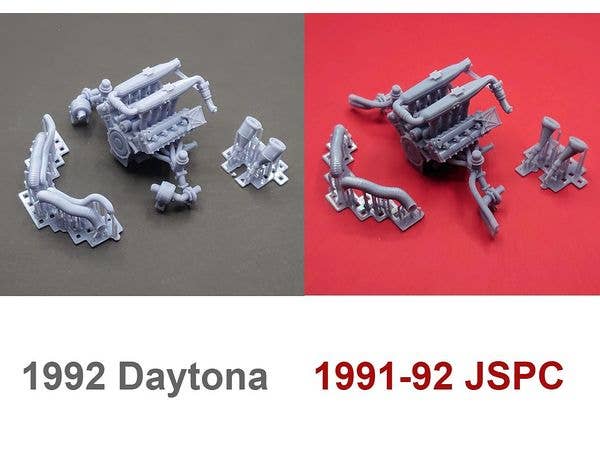 Nissan R91CP Full-detailed Kit [1992 Daytona] Additional Parts Compatible with Hasegawa, 3D-Printed