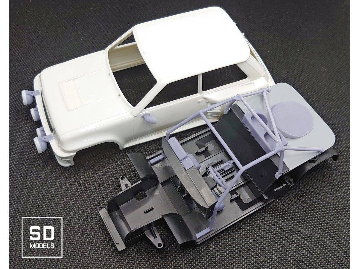 Renault 5 Turbo Rally Additional Parts, Tamiya Compatible, 3D Printed