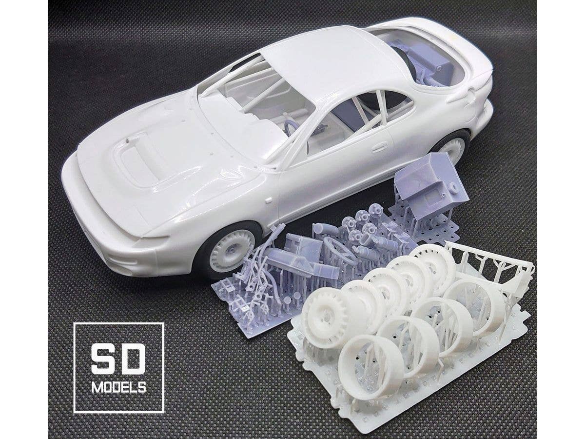 Toyota Celica ST185 [1992 Tour de Corse] Additional Parts, Hasegawa Compatible 3D Printed