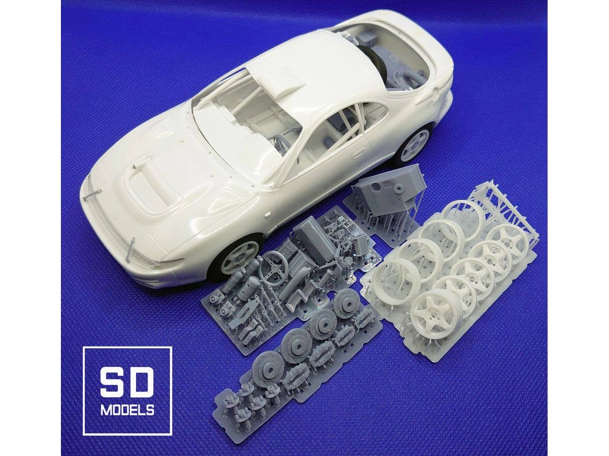 Toyota Celica ST185 [1993 Tarmac] Additional Parts, Hasegawa Compatible 3D Printed