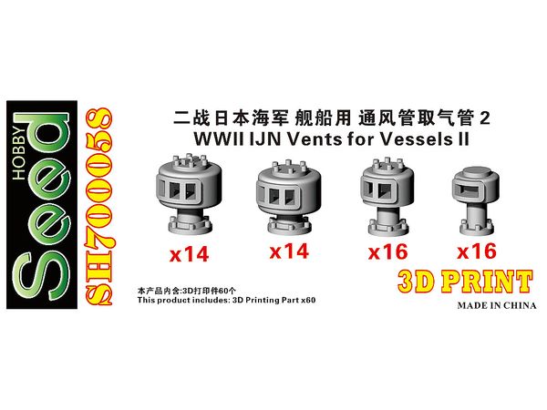 WWII IJN Vents II 3D Printing