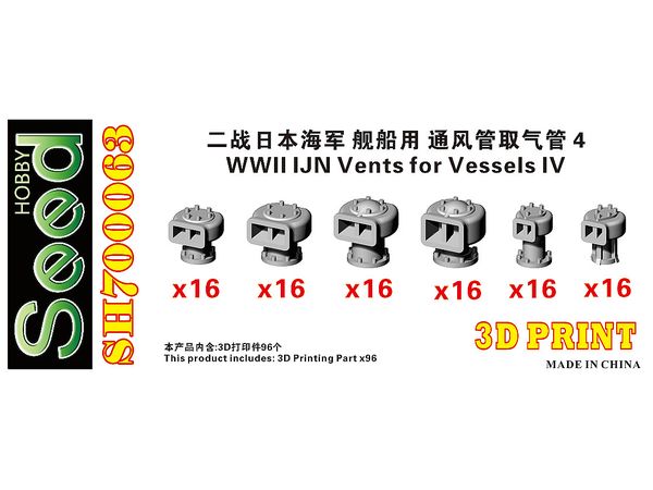 WWII IJN Vents IV 3D Printing