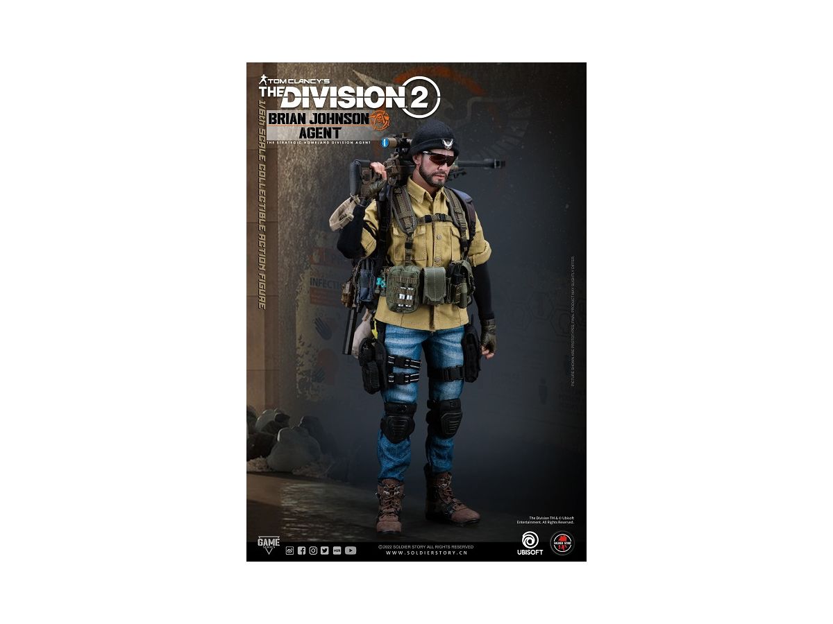 SSG-005 The Division 2 Agent Brian Johnson DX Ver.