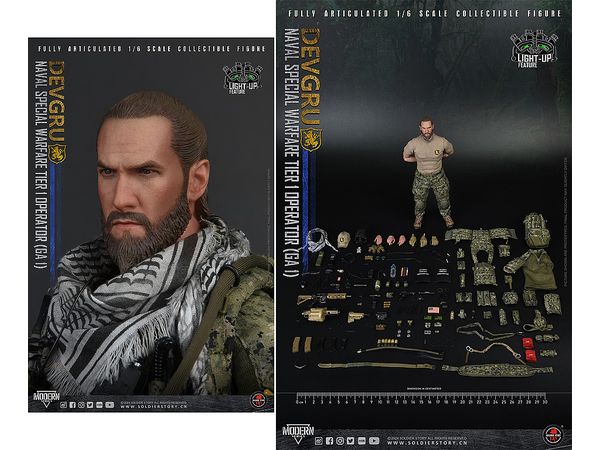 [SS135A] Naval Special Warfare Tier 1 Team Leader GA-1 (Plastic Beard Ver.)