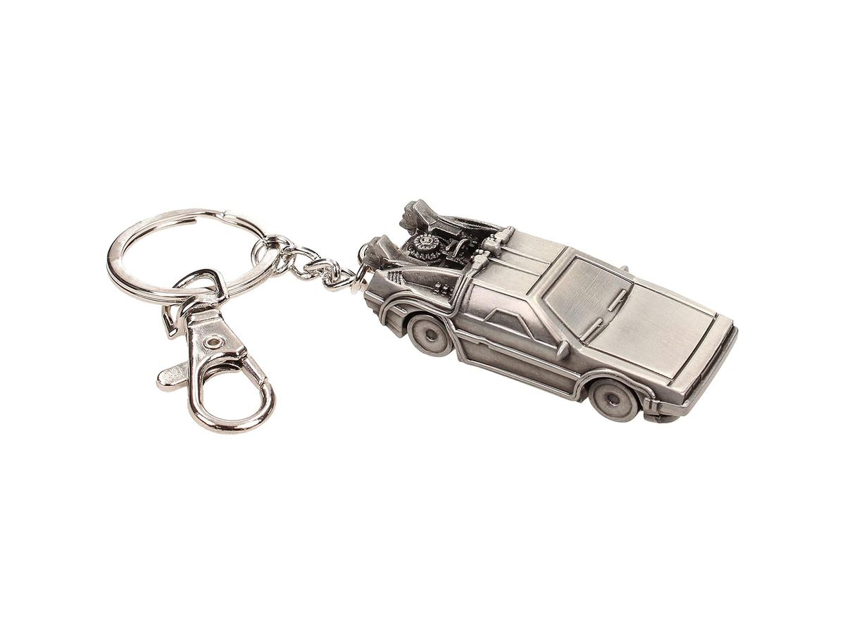 Back to the Future/DeLorean 3D Metal Keychain