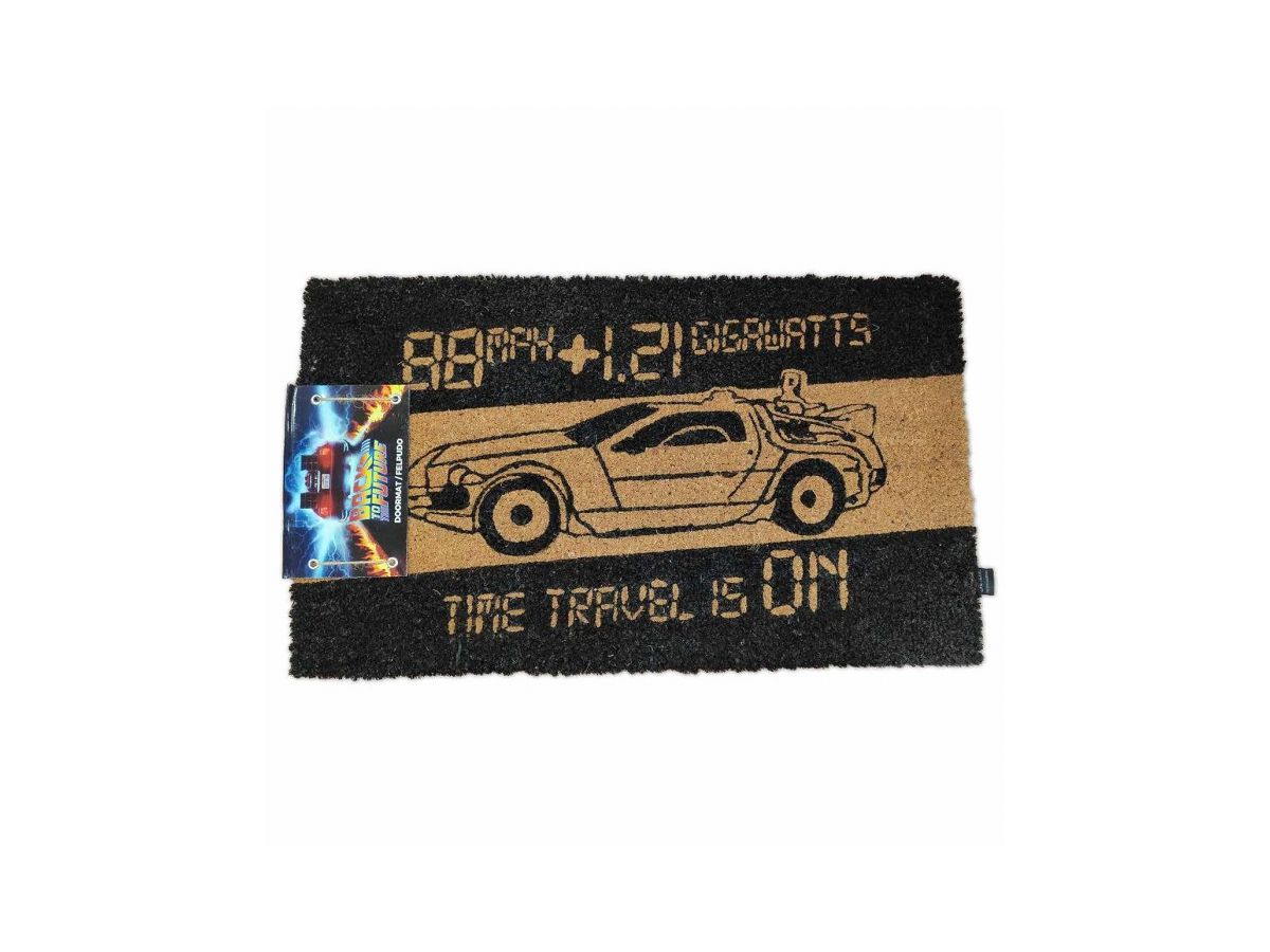 Back To The Future: Time Machine DeLorean Door Mat