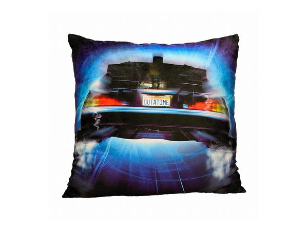 Back To The Future: Time Machine DeLorean Square Cushion
