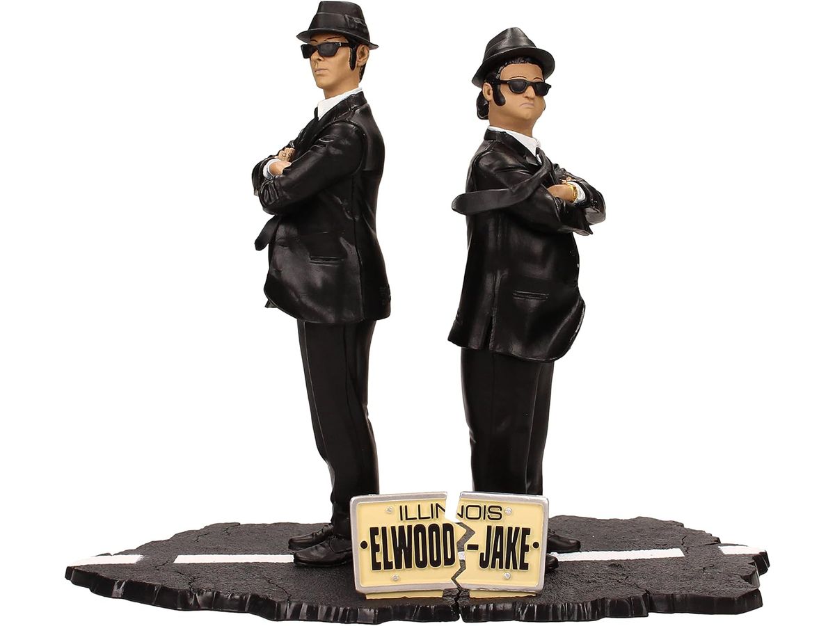 The Blues Brothers/ Jake & Elwood 7 inch PVC Statue