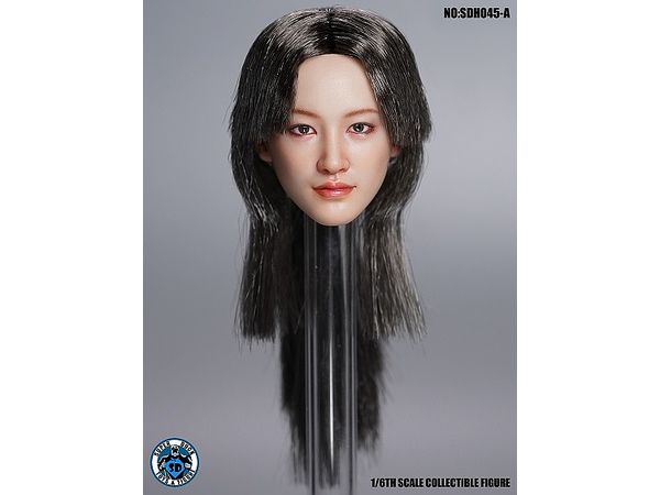 Japanese Beauty Head A (Black Hair)