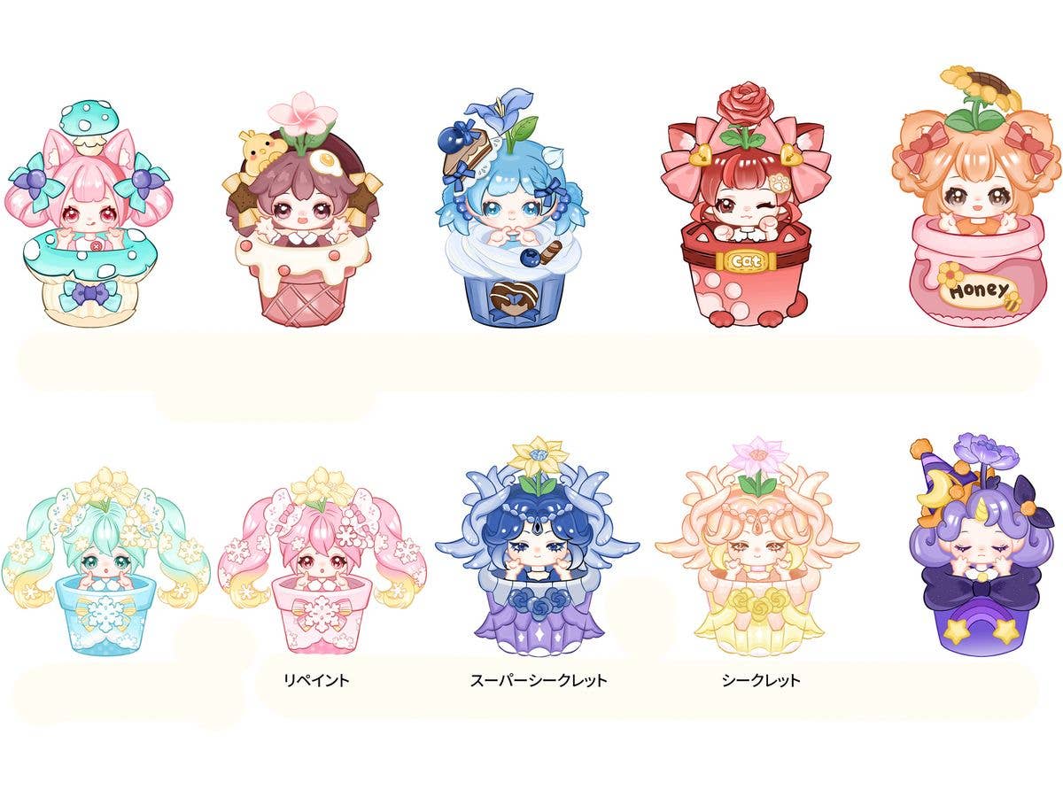 Tales Of The Flower Ravine Series Trading Figure 1Box 8pcs