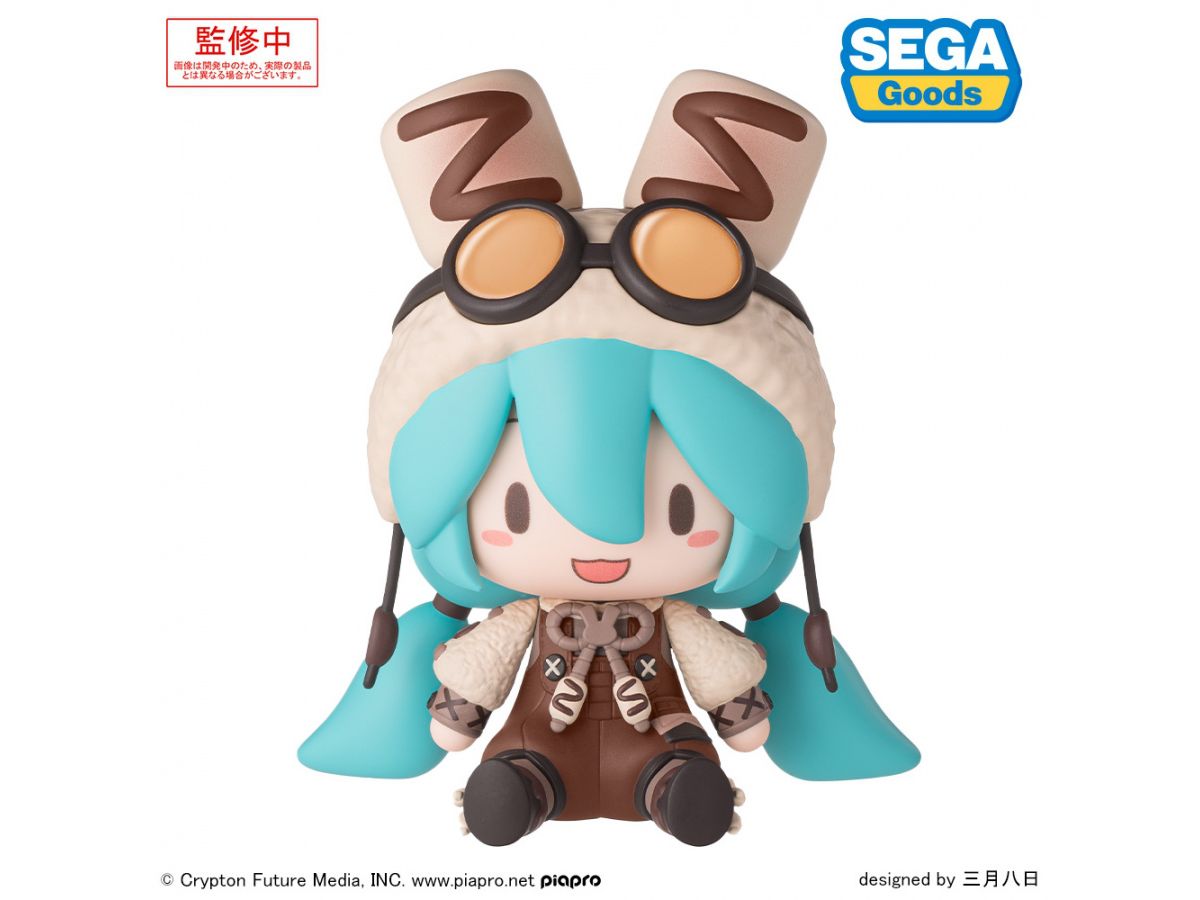 Hatsune Miku Series Fluffy Petit Deformed Figure Marshmallow Hot Cocoa