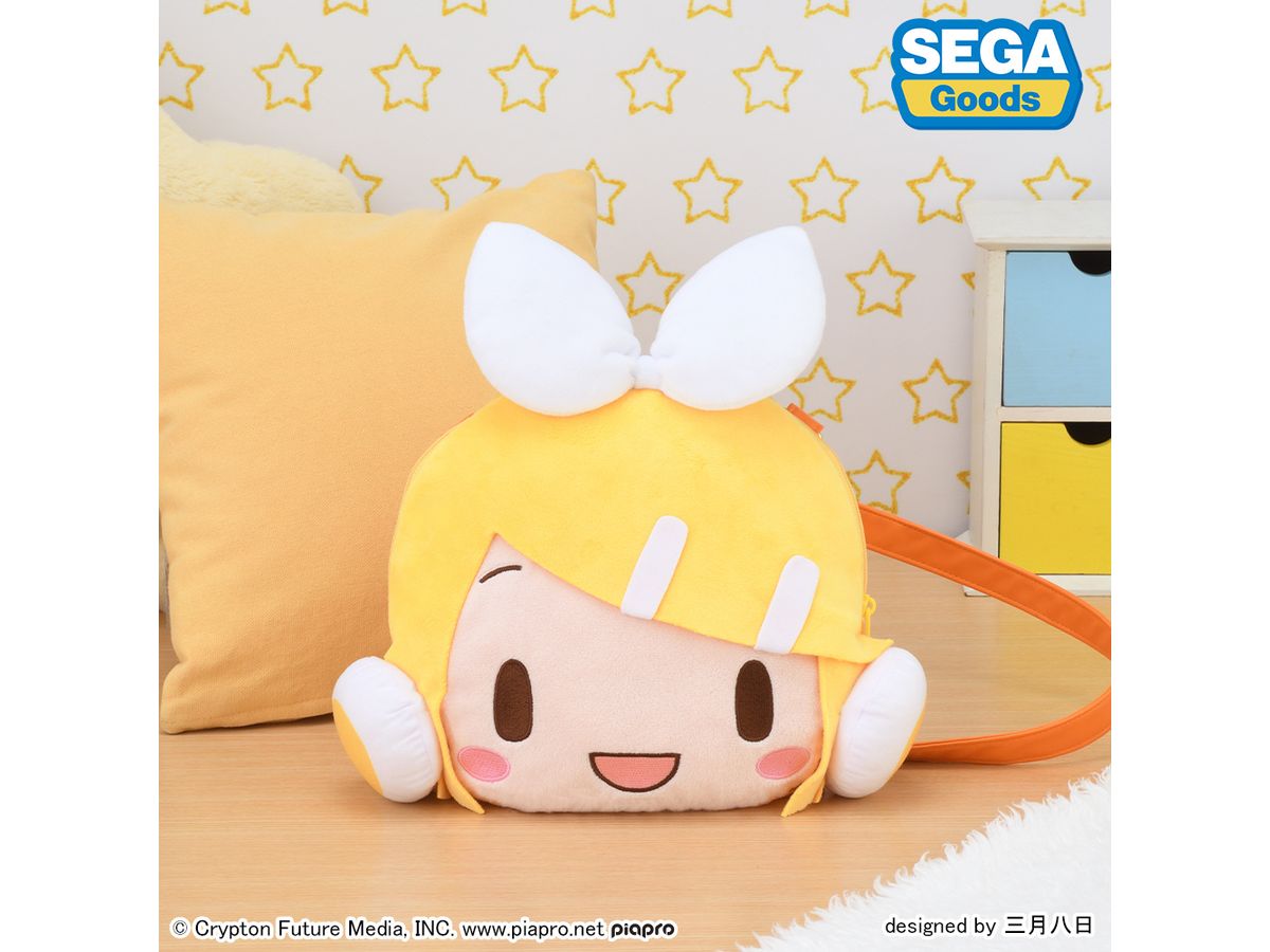 Kagamine Rin: Fluffy Face Shoulder Bag (M)