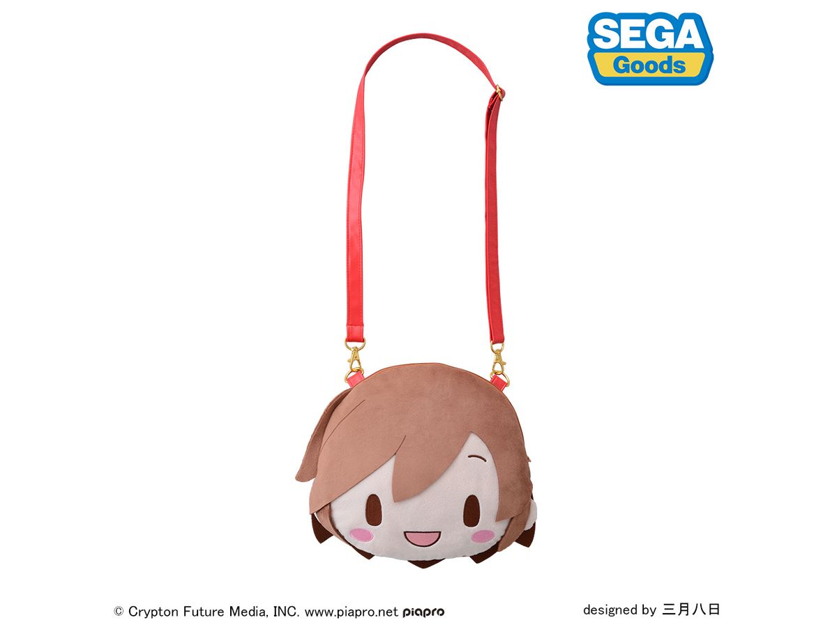 MEIKO Fuwapuchi Face Shoulder Bag (M)