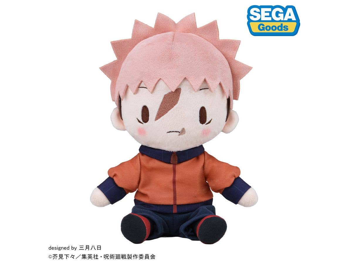 TV Anime Jujutsu Kaisen: The Culling Game: Yuji Itadori Fluffy Plush Toy (M)