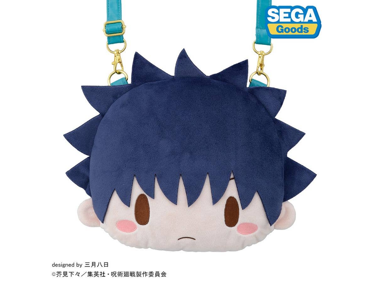 TV Anime Jujutsu Kaisen: The Culling Game: Megumi Fushiguro Fluffy Face Shoulder Bag (M)