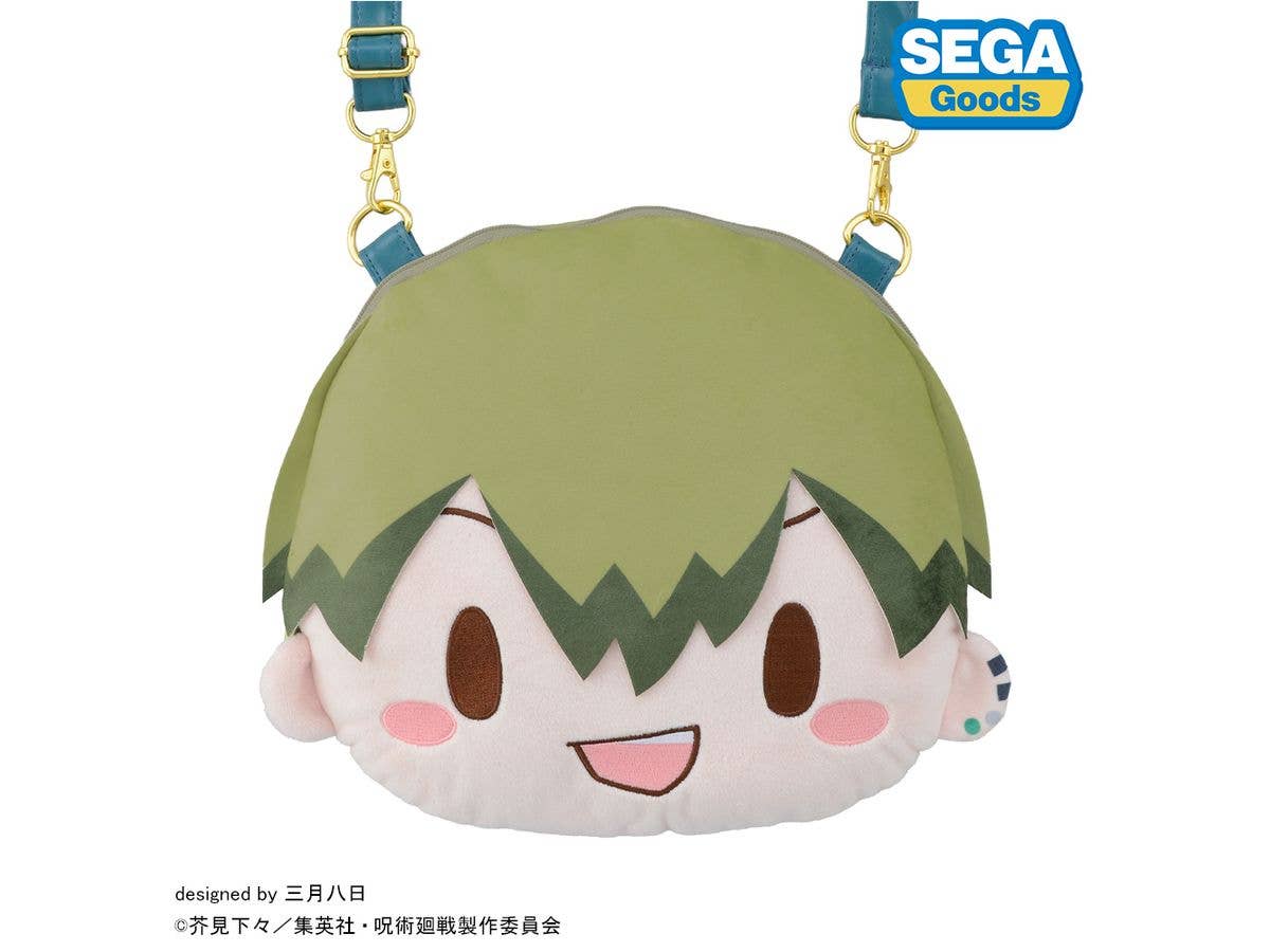 TV Anime Jujutsu Kaisen: The Culling Game: Naoya Zen'in Fluffy Face Shoulder Bag (M)