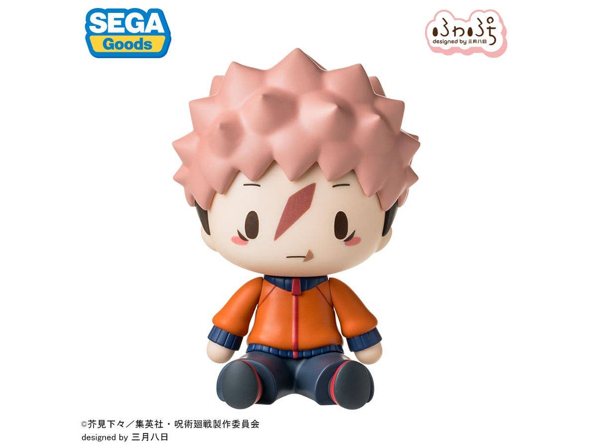 TV Anime Jujutsu Kaisen: Death Reversal Fuwapuchi Deformed Figure - Yuji Itadori