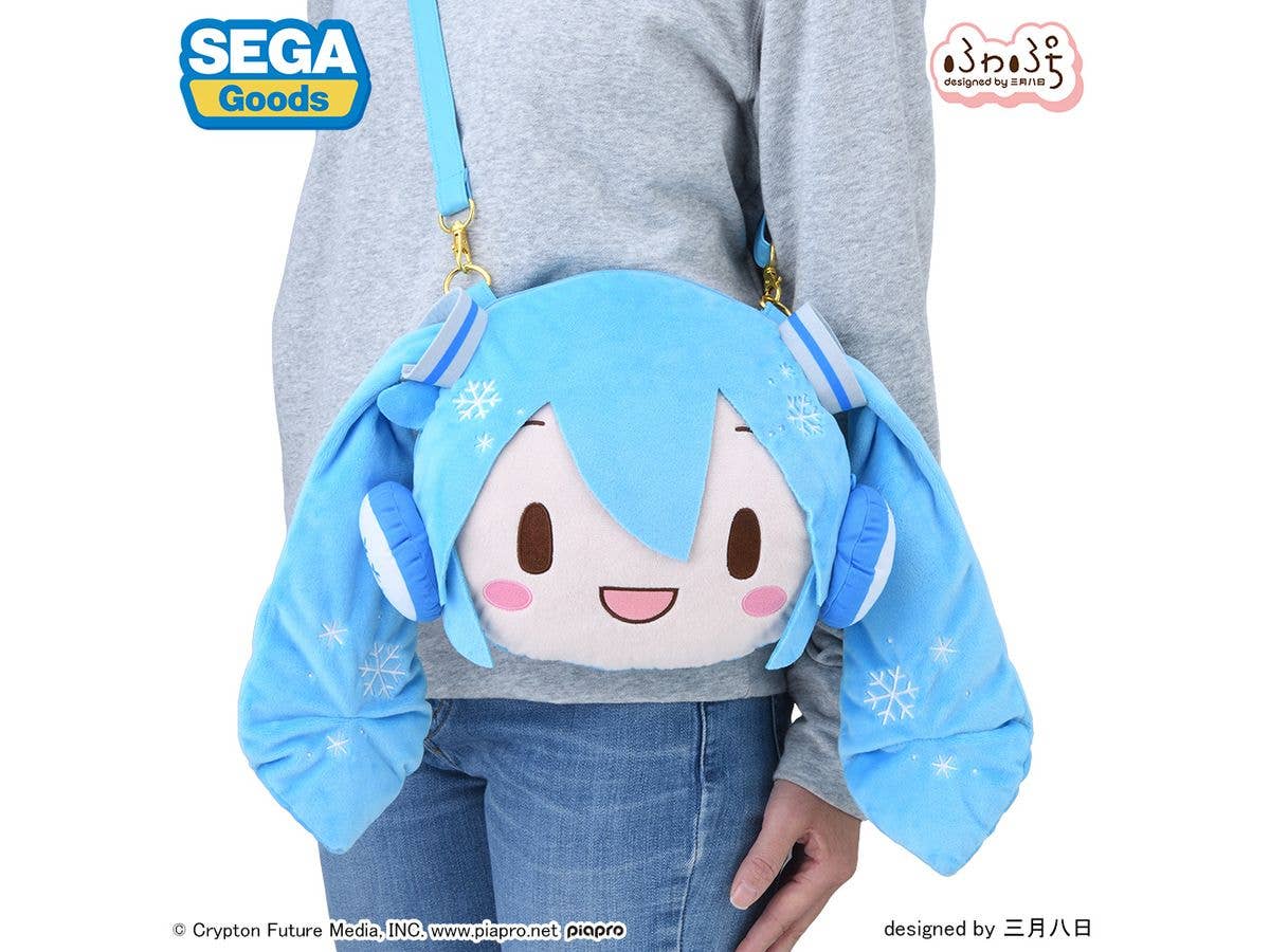 Hatsune Miku: Snow Miku 2026 FuwaPuchi Huge Jumbo Plush Toy