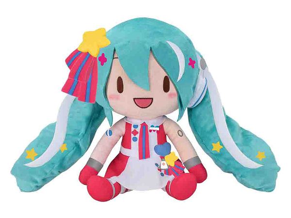 Hatsune Miku: Magical mirai 10th Fluffy Plush Toy (L)