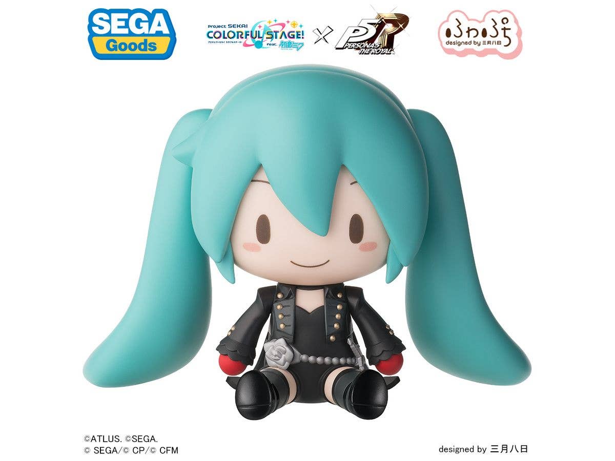 Project Sekai Colorful Stage! feat. Hatsune Miku x Persona 5 The Royal Fuwapuchi Deformed Figure Hatsune Miku