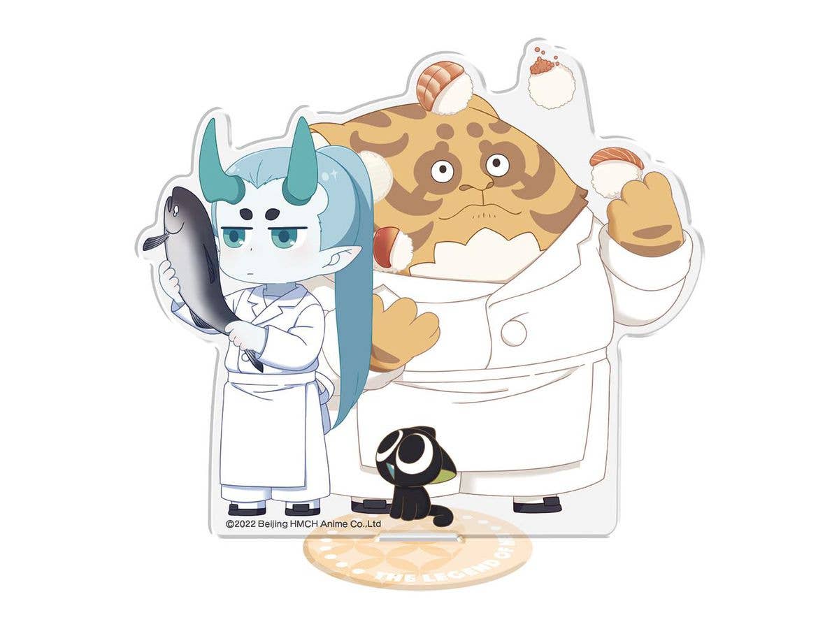 The Legend Of Hei: Acrylic Stand "Shu Phi & Ten Fu & Xiao Hei"