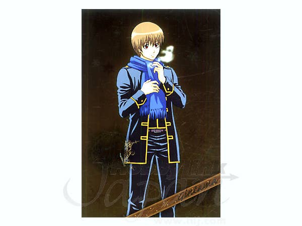 Gintama Metal Postcard C: Okita