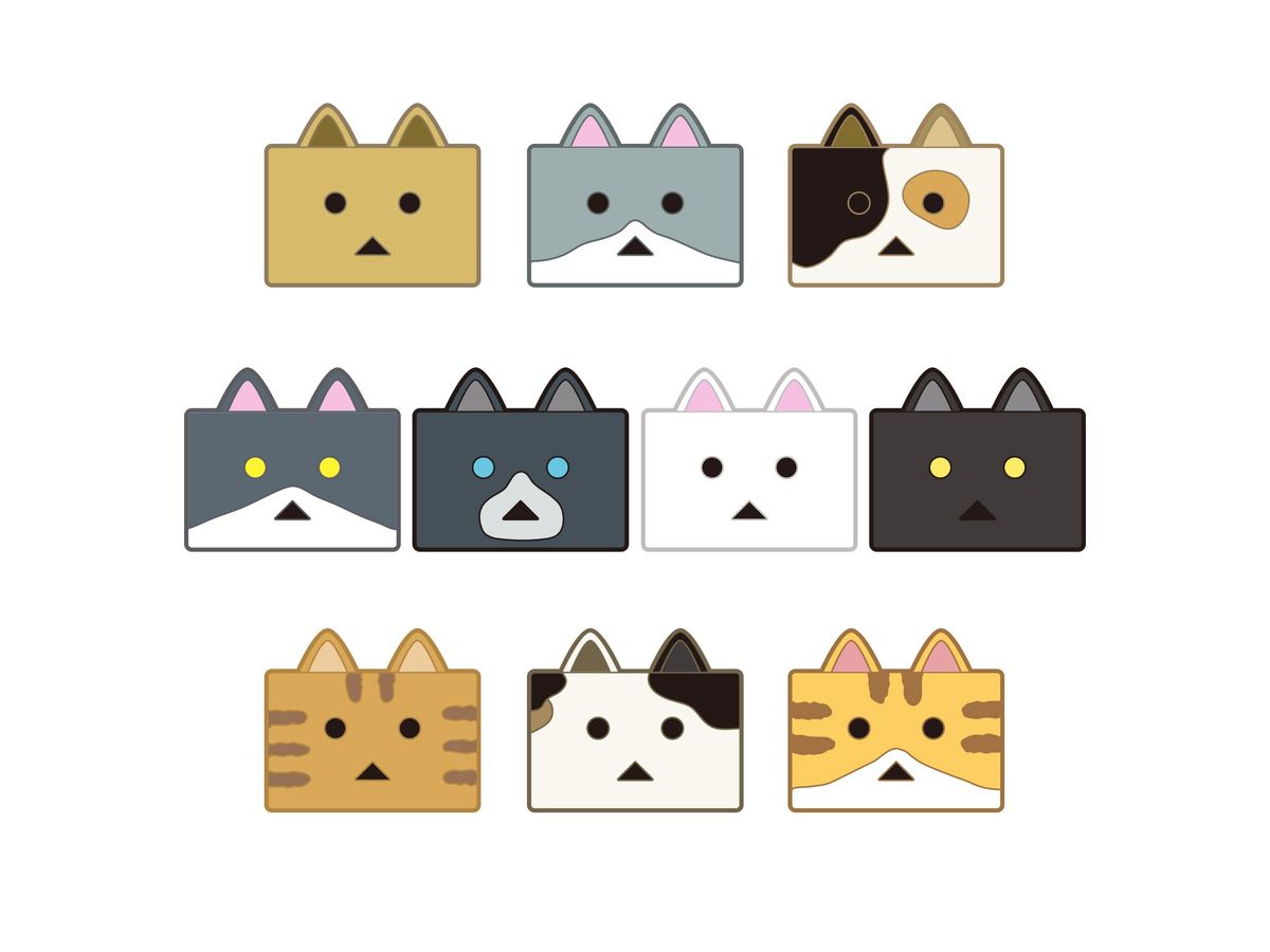Nyanboard Rubber Magnet Set (Random 1pc)