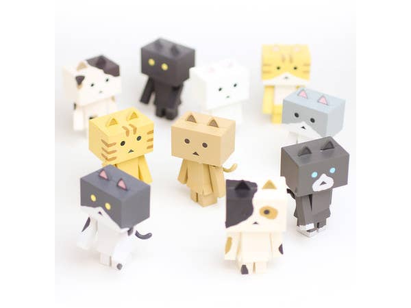 Yotsubato Nyanboard Figure Collection: 1Box (10pcs)