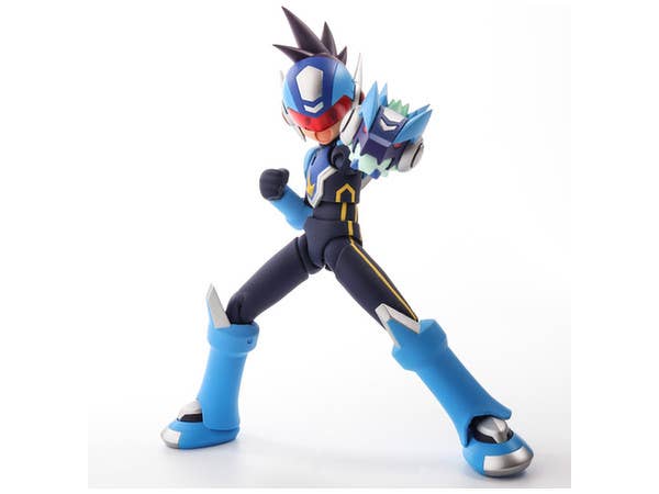 4Inch-Nel Mega Man Star Force: Shooting Star Rockman (Star Force Mega Man)