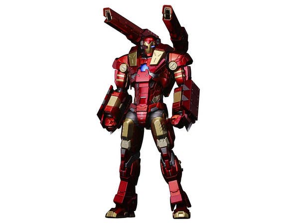 RE:EDIT IRON MAN #11 MODULAR IRON MAN W/Plasma Cannon & Vibroblade
